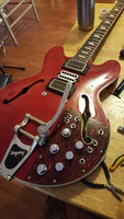 Completed guitar